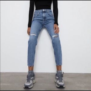 NWT Zara straight leg jeans